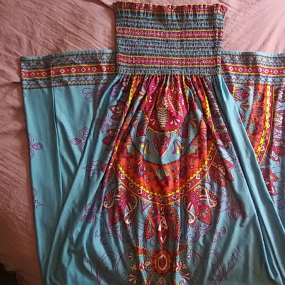 Beautiful strapless dress